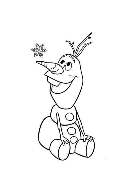 Frozens Olaf Coloring Pages Best Coloring Pages For Kids Olaf