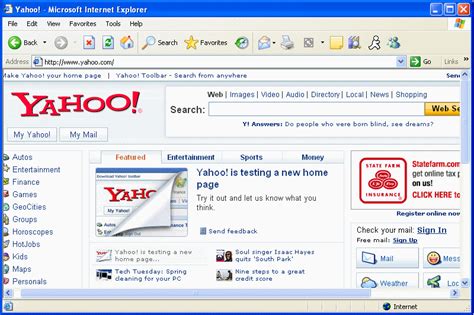 Facelift For Yahoos Home Page Internetnews