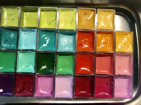 Creating A Custom Gouache Palette Poezy