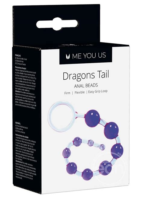 Kinx Dragons Tail Anal Beads Violet 5060365093364 Ebay