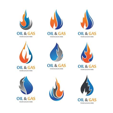 Oil And Gas Logo Images 3553272 Vector Art At Vecteezy