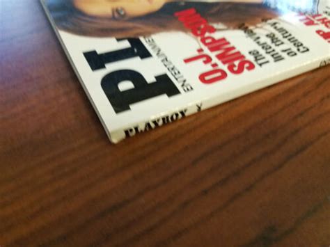 Playboy Magazine October Girls Of The Big Audra Lynn Oj Simpson Ebay