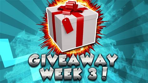 Game Giveaway Week 3 Youtube