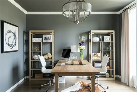 Before And After Dining Room To A Home Office Transformation