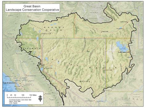 Great Basin Us Map