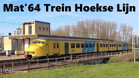 Mat 64 876 Vlaardingen Oost Naar Rotterdam En Utrecht Trein Hoekse Lijn Ns Youtube