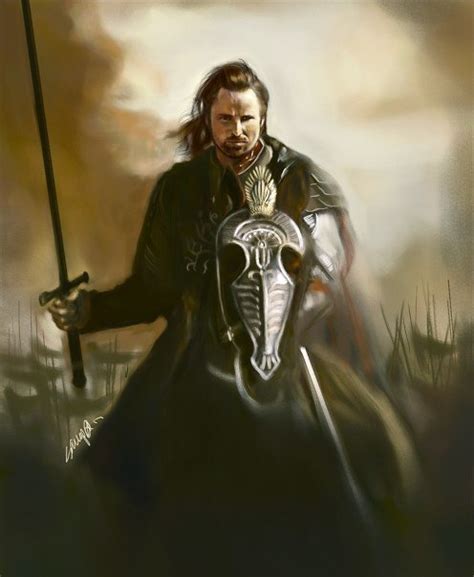 Aragorn The Lord Of The Rings By Sanposbc On Deviantart