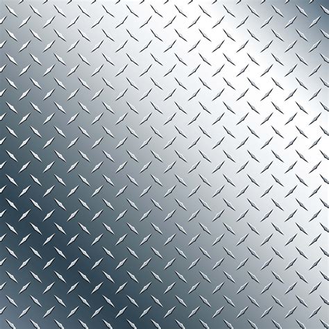 Download A Gleaming Metallic Surface Of Diamond Plate Wallpaper
