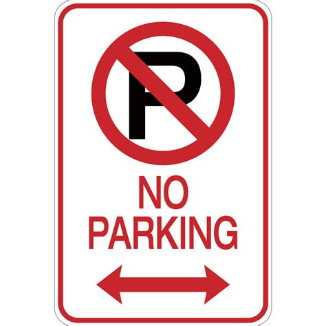 No Parking Signage Clipart Best