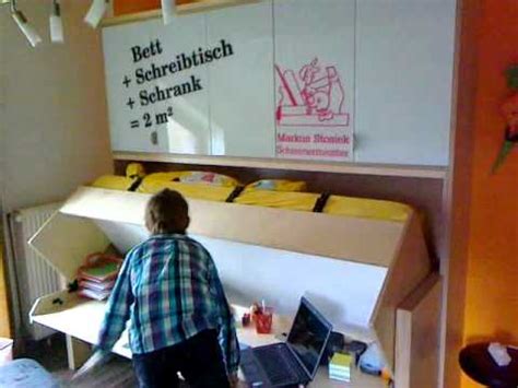 Weitere ideen zu hochbett mit schreibtisch, hochbett, bett. Schreinerei Markus Stosiek - Das Bett mit Schreibtisch ...