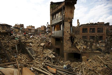 Nepal Earthquake Anniversary Photos Show Scale Of Devastation In Himalayan Region