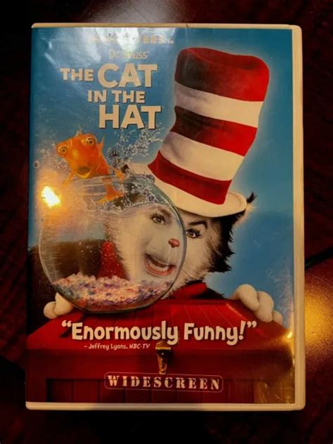 DR SEUSS THE Cat In The Hat Mike Myers DVD Widescreen 2004 3 68