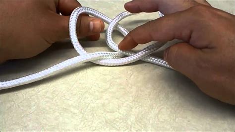 Tying A Handcuff Knot With Rope Youtube
