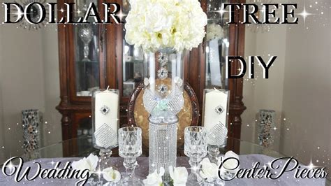 Diy Dollar Tree Glamorous Wedding Centerpieces With
