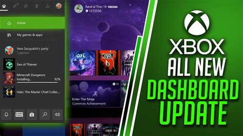 All New Xbox One Dashboard Update 2020 Xbox Guide Changes Youtube