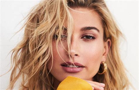 hailey baldwin talks about her makeup look fashion advice