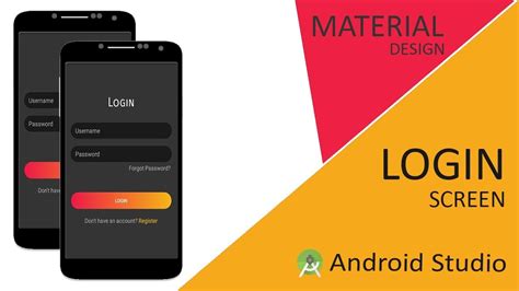 How To Create Beautiful Android Login Form With Material Design In