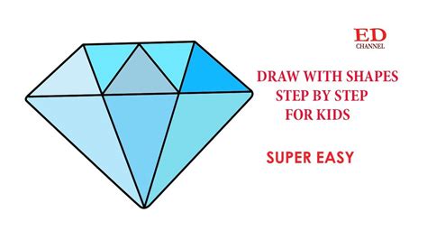 Click on view scrollbar code to get the code to use it on your tumblr theme. How to Draw Diamond Drawing for kids step by step very ...