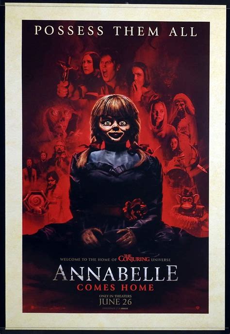 Annabelle Comes Home Original Ds Us Rolled One Sheet Movie Poster