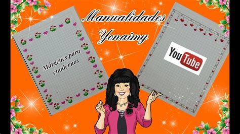 Margenes Para Cuadernos O Libretas Con Corazones 2 Youtube