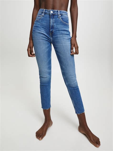 High Rise Skinny Ankle Jeans Jeans Calvin Klein