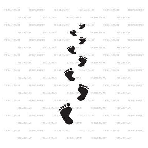 Footprints In The Sand Cut Files For Cricut Clip Art Etsy Singapore