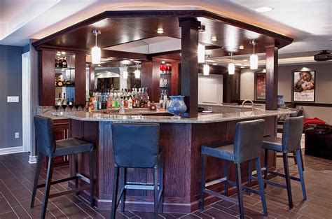 Basement Remodel Ideas With Bar - 10 Basement Bar Ideas