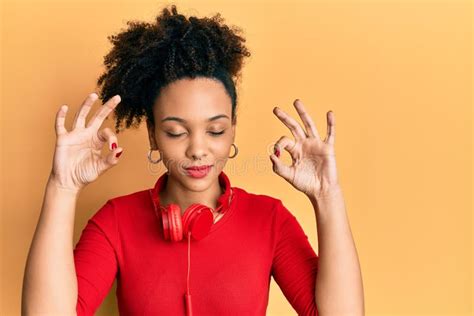 3379 African American Girl Listeing To Music Stock Photos Free