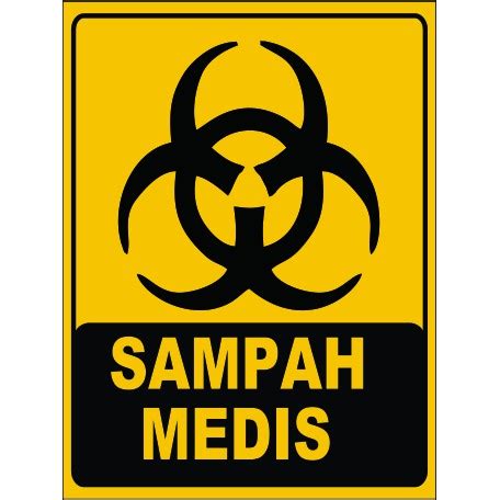 Stiker Sampah Medis Dan Non Medis Homecare