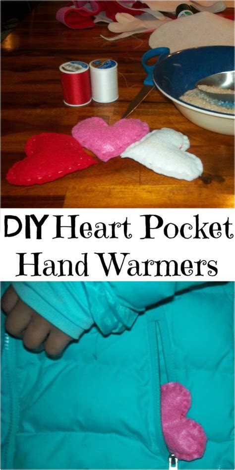 Diy Heart Pocket Hand Warmers Diy Acadianas Thrifty Mom