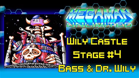 Mega Man Unlimited Walkthrough Wily Castle Stage 4 Bass And Dr Wily