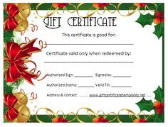 You can edit the text before you print it. TRAVEL GIFT VOUCHER CERTIFICATE TEMPLATE | Execl-Template | Free gift certificate template, Gift ...