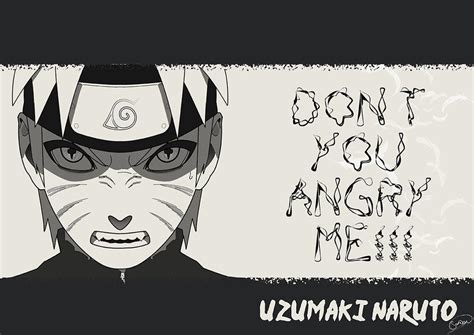 Angry Naruto By Sdkbangs On Deviantart