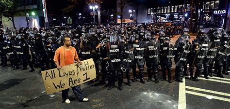 Charlotte North Carolina Erupts In Anger Over Doubts About Police