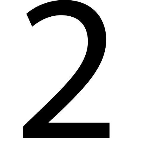Numero 2 Png Png Image Collection