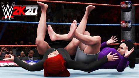 Mary Jane Watson V Lois Lane Wwe 2k20 Requested No Holds Barred 2 Out Of 3 Falls Match Youtube
