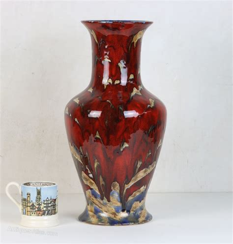 Antiques Atlas Huge Anita Harris Black Ryden Pottery Vase