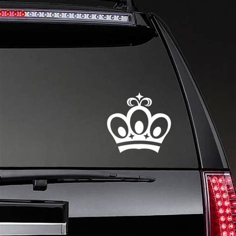 Sweet Curly Crown Sticker