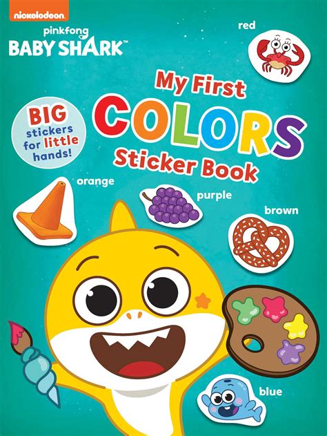 Baby Sharks Big Show My First Colors Sticker Book Book By Pinkfong