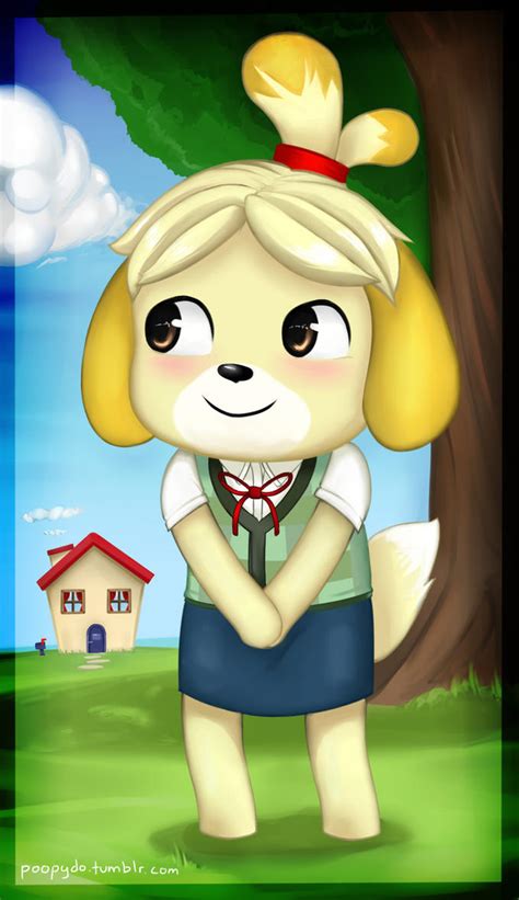Animal Crossing Isabelle Fan Art Animalqf
