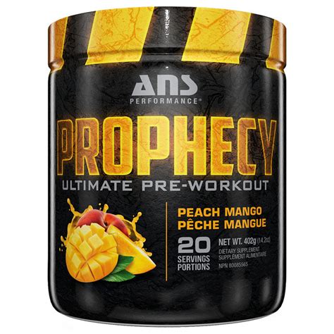 Ans Prophecy Ultimate Pre Workout Supplement With Nootropic For Focus