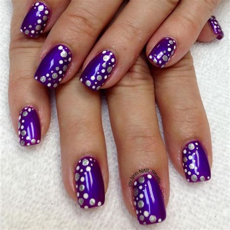 purple nail art designs purple nail designs purple nail art