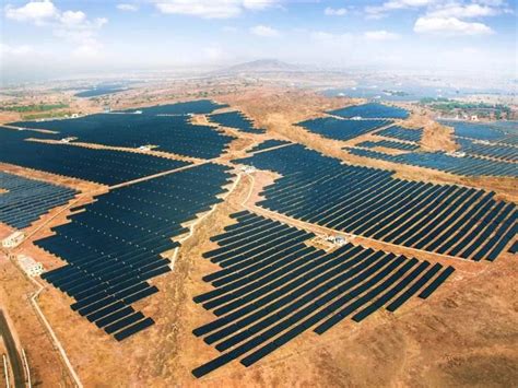 Worlds Largest Solar Park Is Commissioned In India