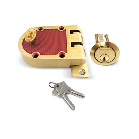 Premier Lock Satin Bronze High Security Heavy Duty Single Cylinder