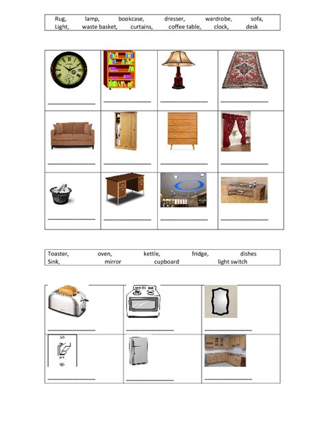 Common House Objects