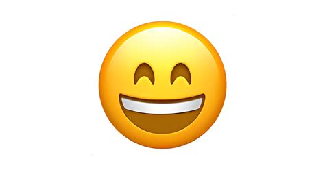 😄 Faccina Molto Sorridente Che Strizza Gli Occhi Emoji — Significato