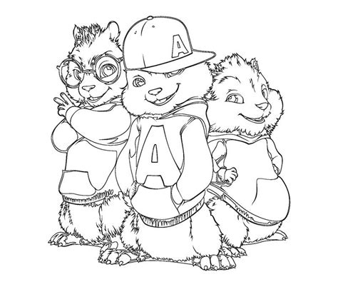 Alvin And The Chipmunks Chipwrecked Coloring Pages Clip Art Library