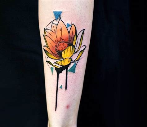 Lotus Flower Tattoo By Live2 Tattoo Post 19815