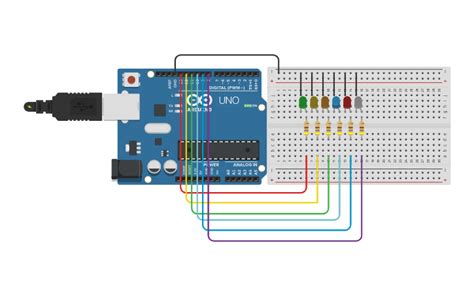 Circuit Design Led Blink Arduino Tinkercad