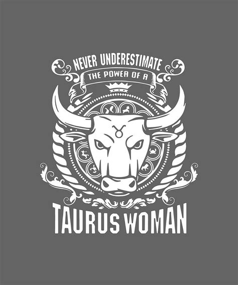 never underestimate the power of a taurus woman daughter digital art by duong ngoc son fine